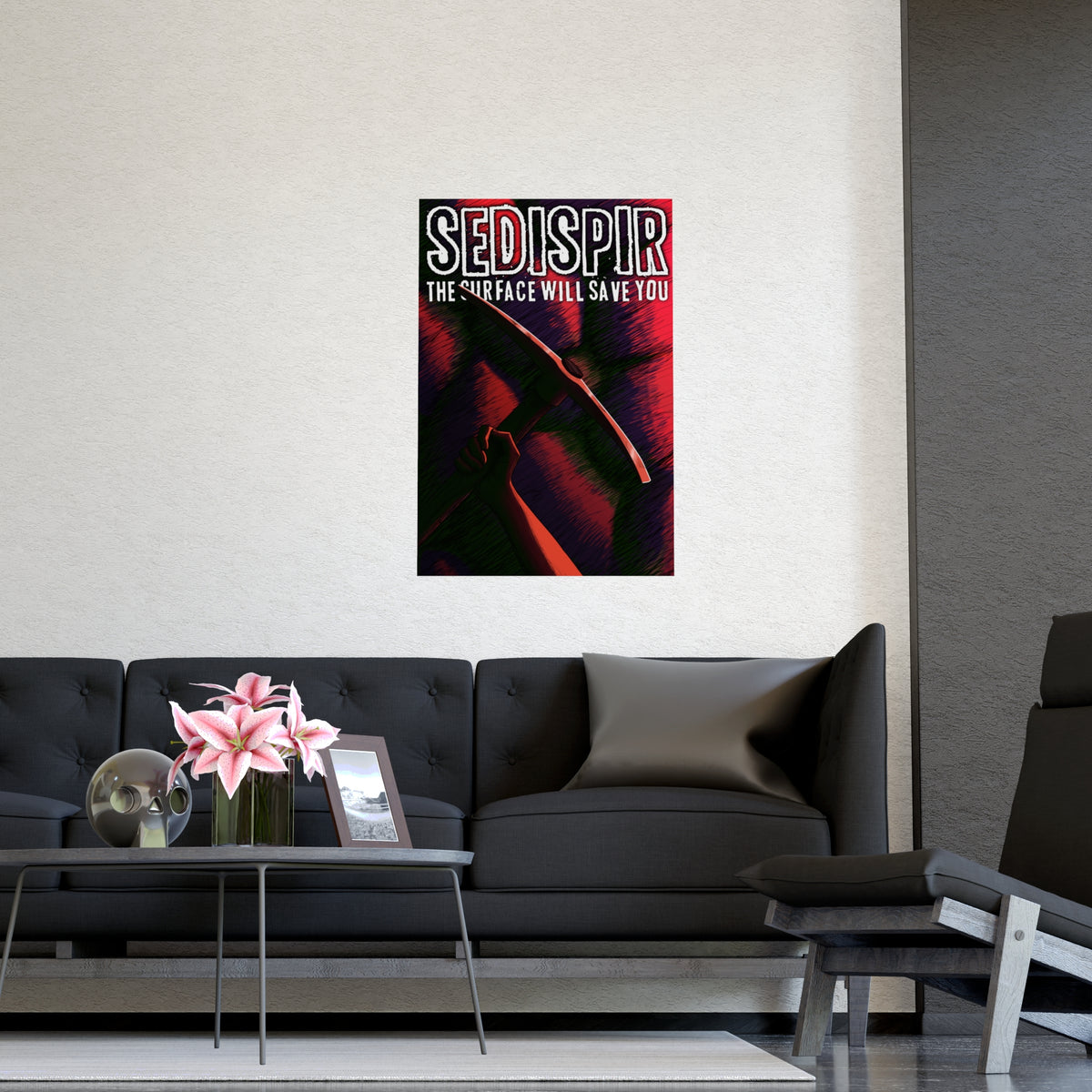 Sedispir Pickaxe Poster