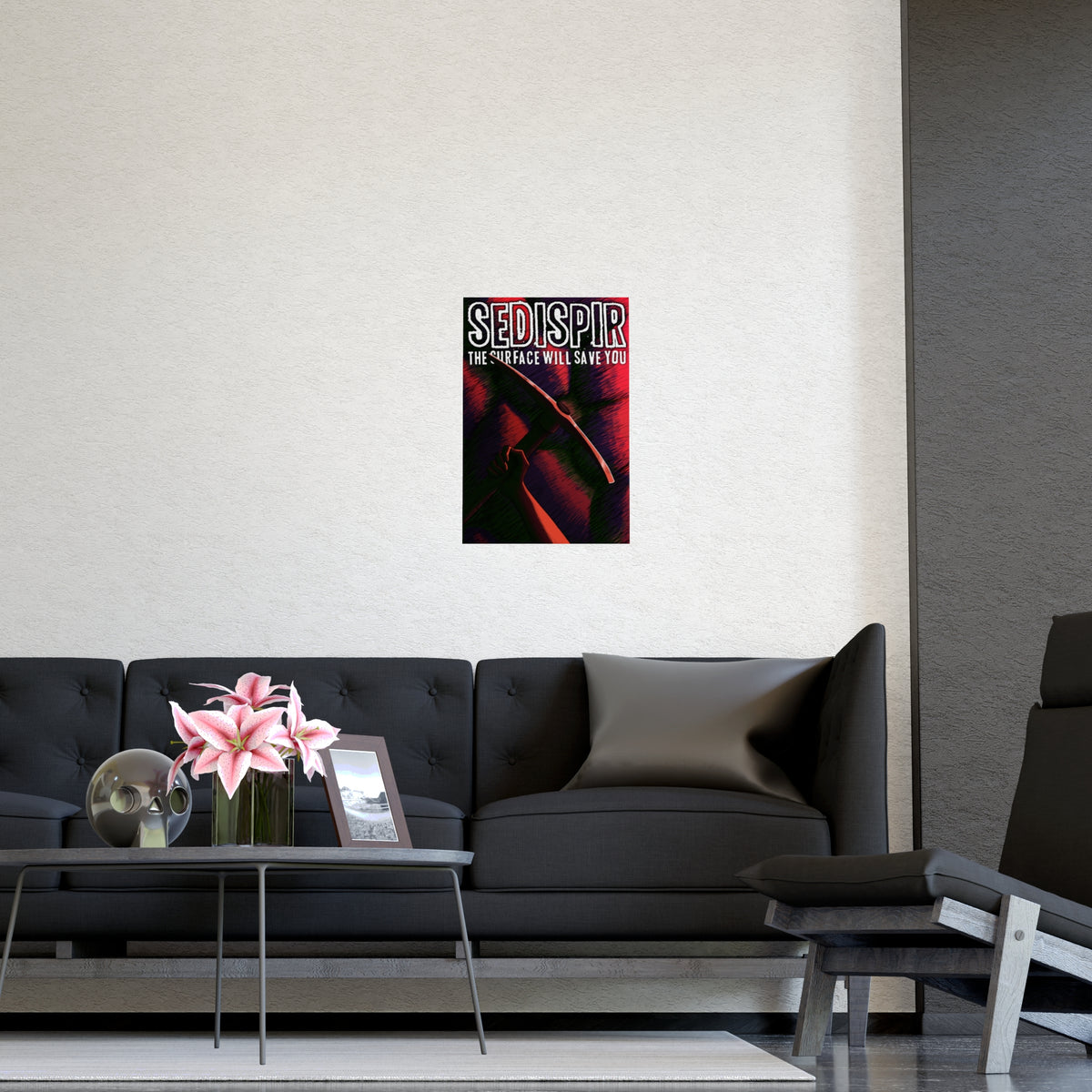 Sedispir Pickaxe Poster