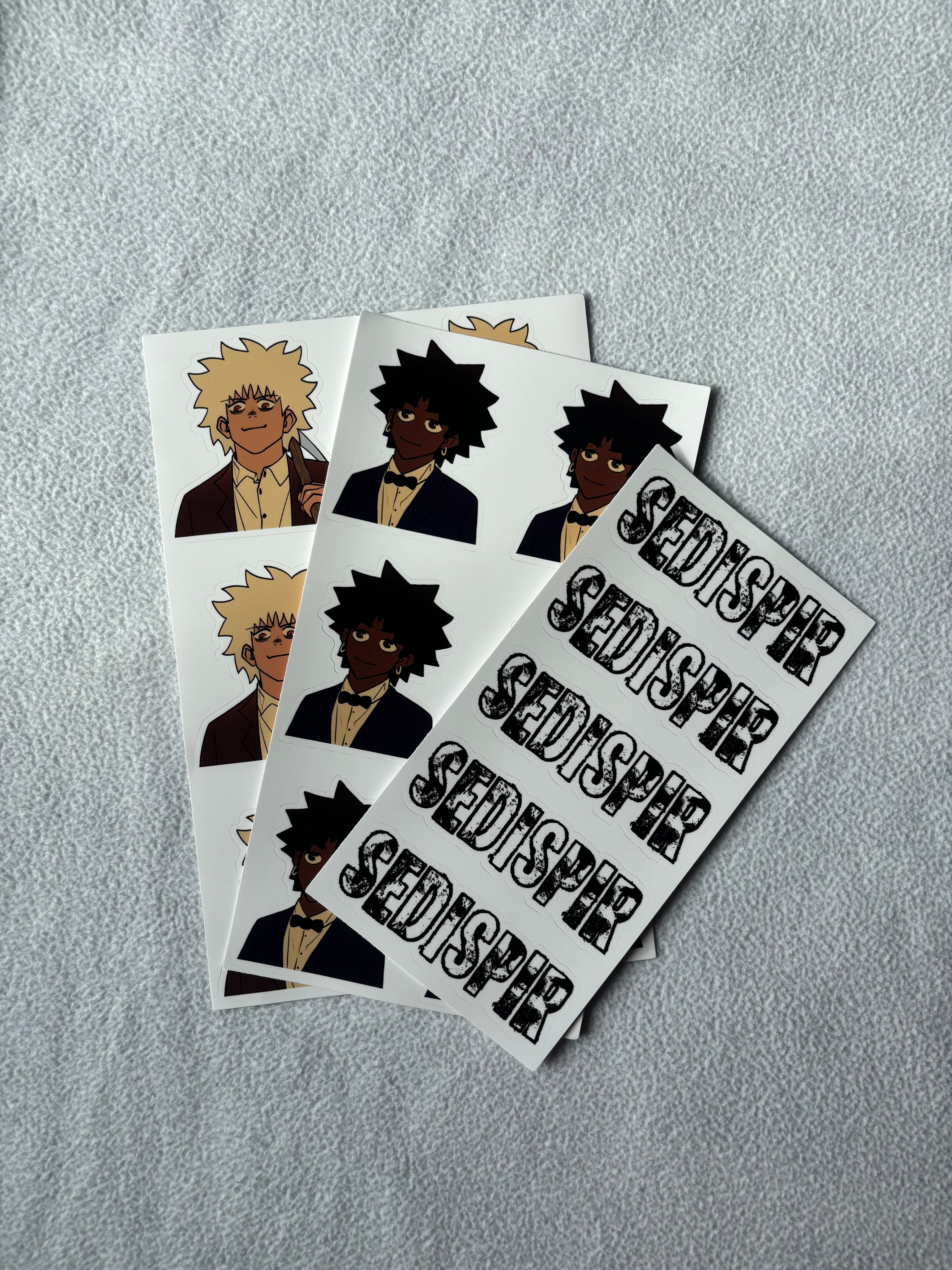 Sedispir Sticker Pack